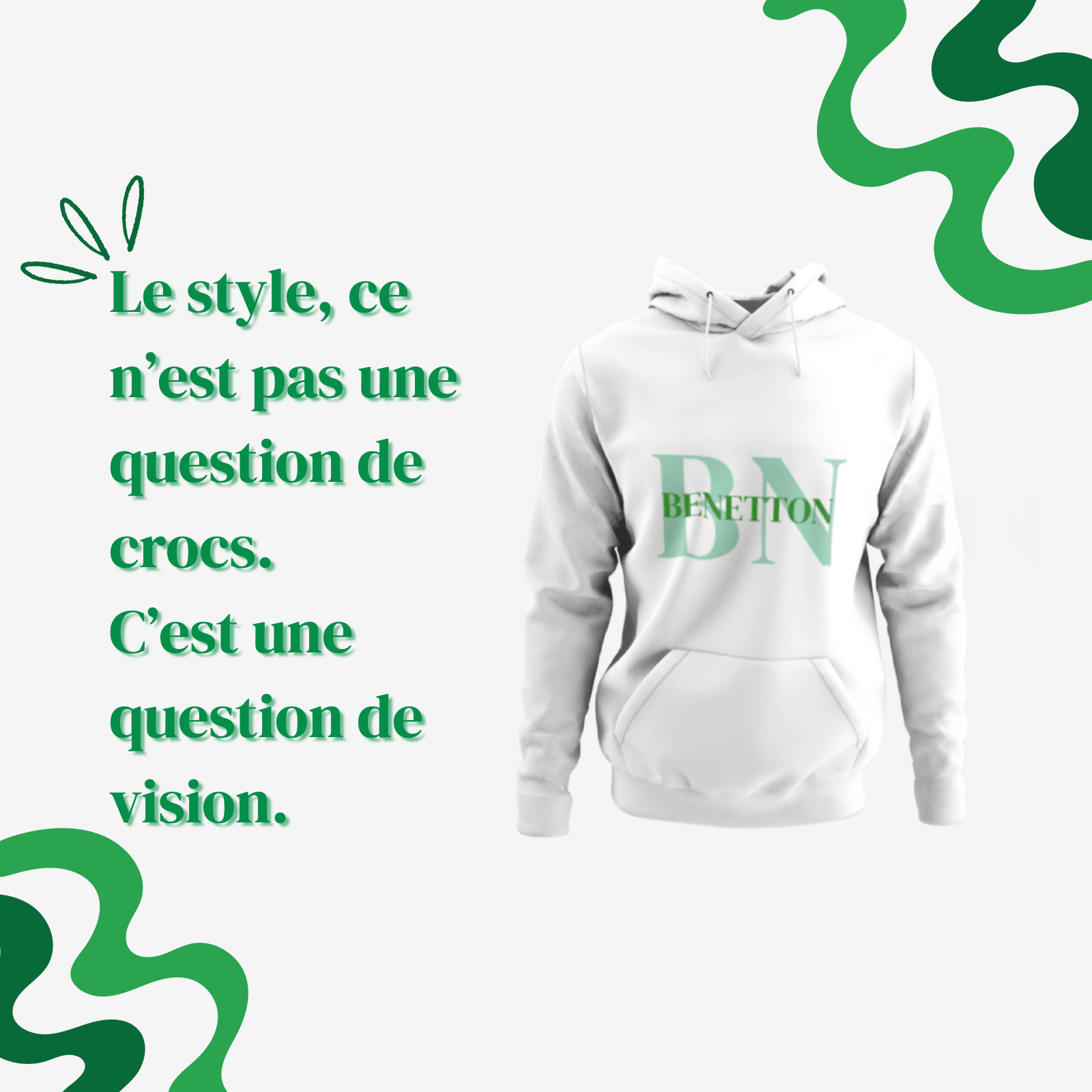 Campagne « Le style, c'est une question de vision » — volet 3 sur 4