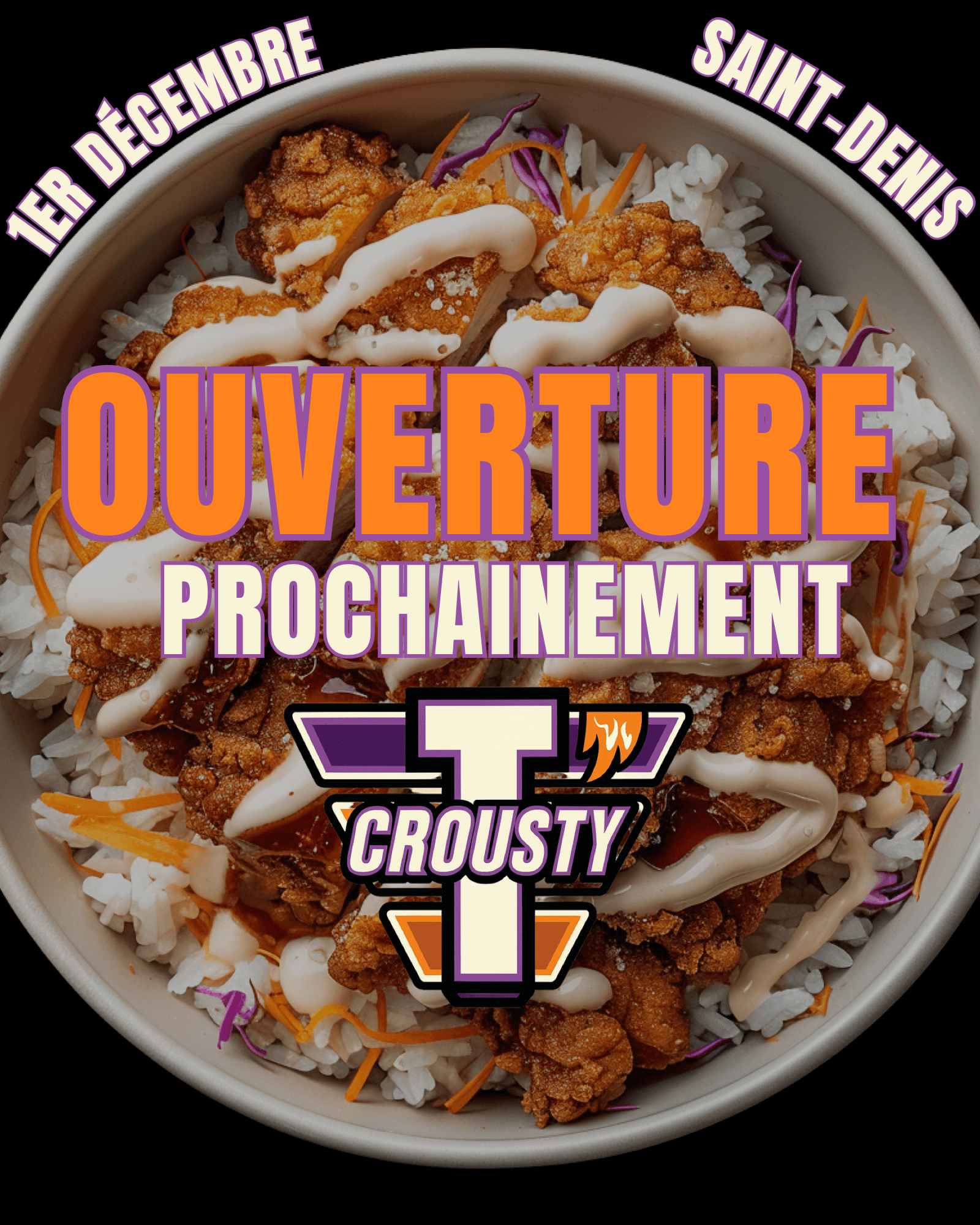 Annonce « Ouverture prochaine » avec le blason retenu