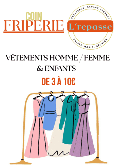 Coin friperie — de 3 à 10 €