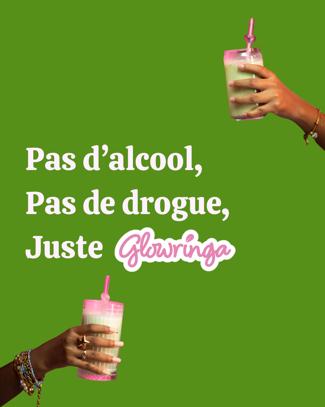 Glowringa — le collage de marque