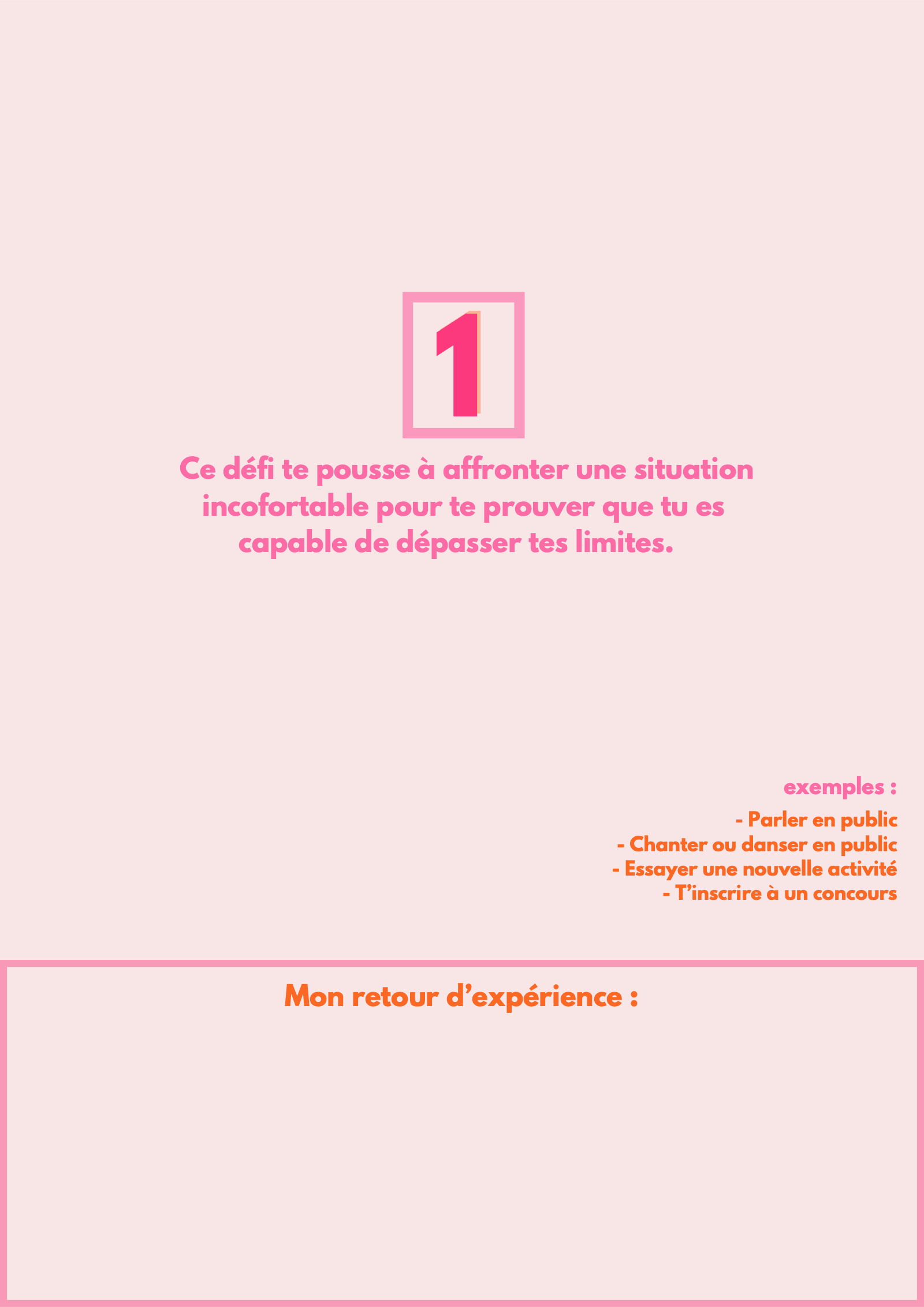 Carnet « 10 défis » — page 4 sur 14