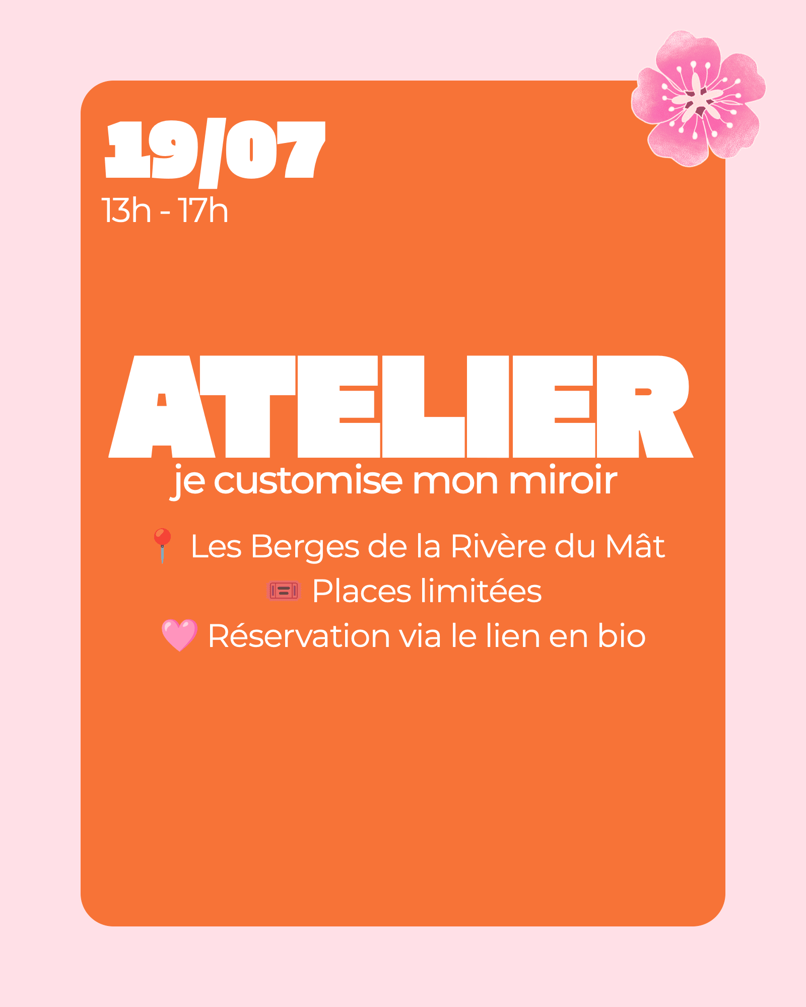 Atelier miroir, Les Berges de la Rivière du Mât — volet 3 sur 3